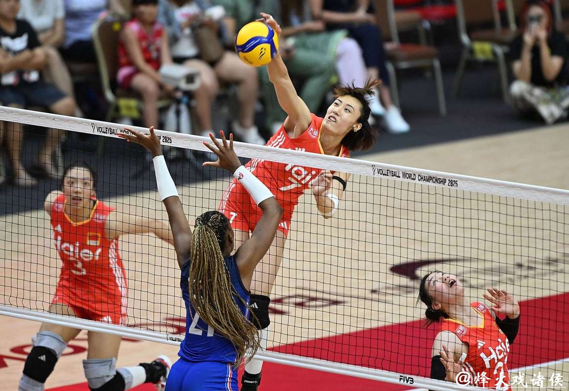 中国女排1-3不敌法国女排 遗憾无缘世锦赛八强